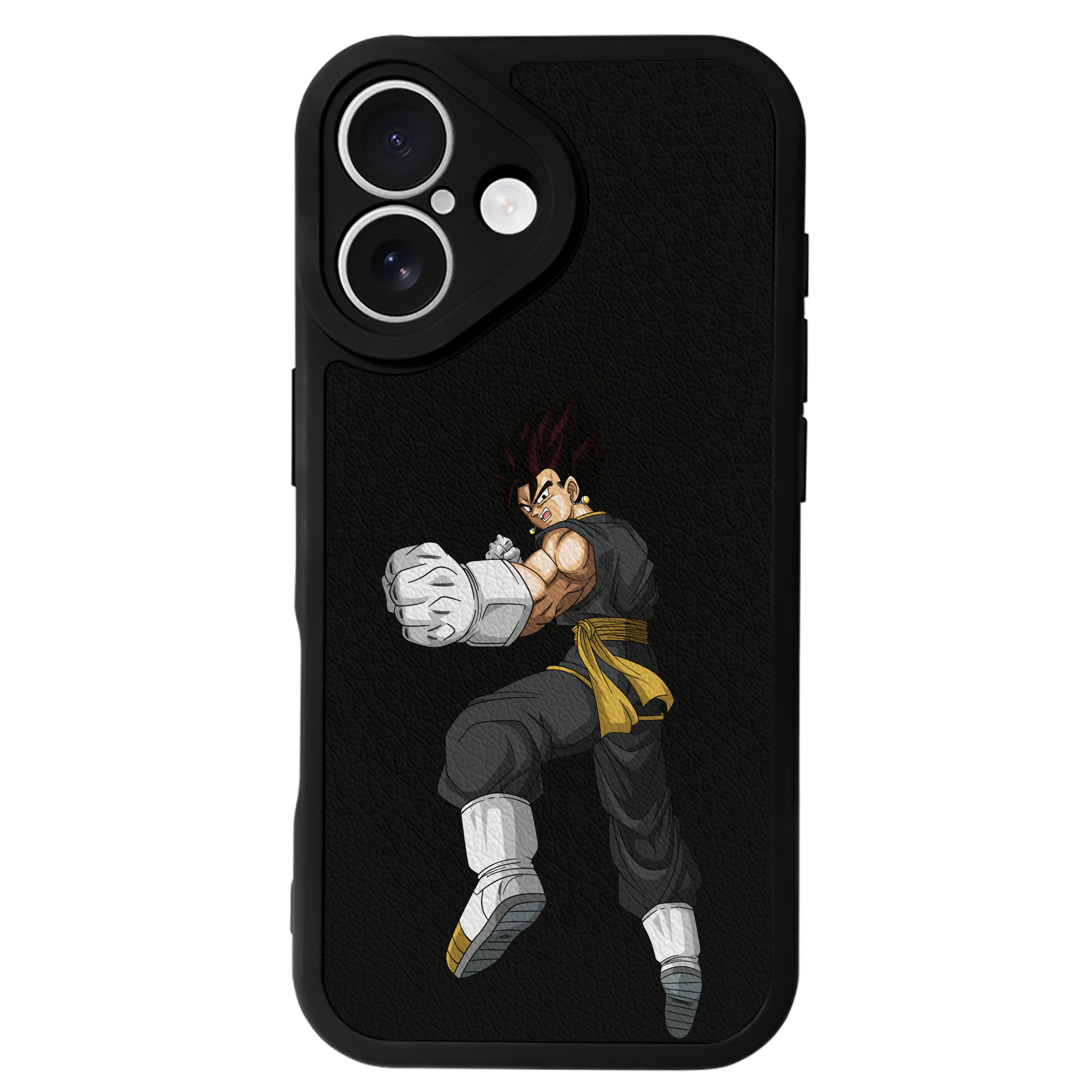 （画像用） ドラゴンボール ベジット DRAGON BALL Vegetto 【iPhone 16シリーズ対応】シリコンスマホケース（レザー調） 材質：シリコン